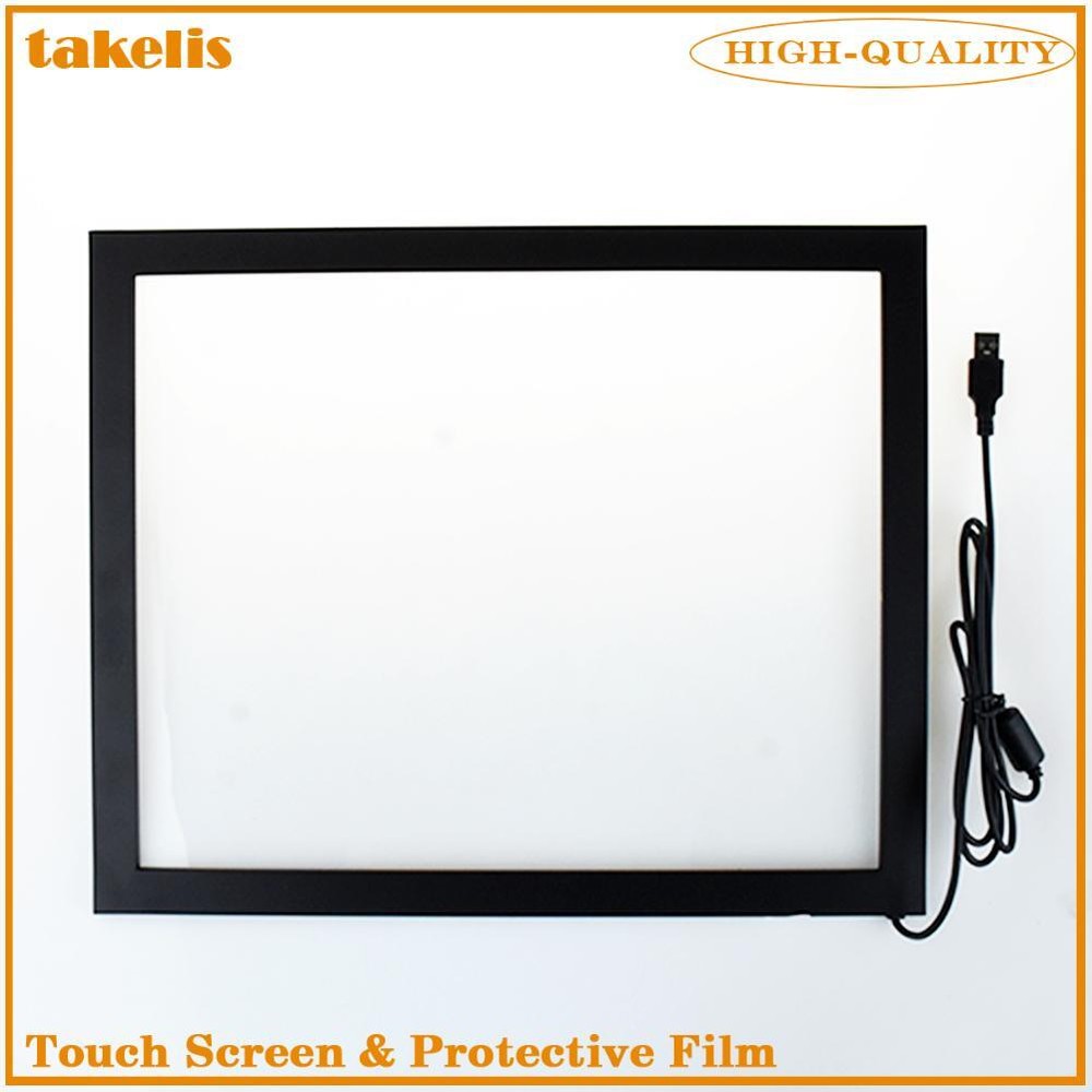 17inch 4:3 IR Touch Screen Panel 382*314mm 10 Point Touch Screen USB Interface
