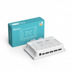 Sonoff 4CHPROR3 4 Gang Smart WiFi Switch Wireless 433MHZ RF APP Remote Control