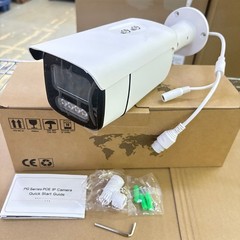 VIKYLIN 4K 8CH 8POE NVR CCTV System 8MP Full Color Security Bullet IP Camera Lot