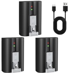 3 Pack Ring V4 Battery for Ring camera Doorbell Solar Floodligh 2/3/4/3 plus New