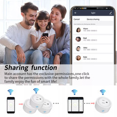 WIFI Smart Life Plug Remote Control Socket Work with Tuya APP Alexa Google Home