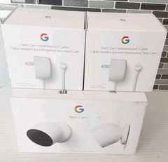 Google Nest Cam Indoor & Outdoor Wireless Smart Home Security 2-Pack NEW! Plus++