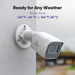 SANNCE 4CH 5IN1 HDMI AHD DVR 1080P Security Camera System Outdoor Night Vision