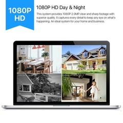 ZOSI 16CH 5mp lite Surveillance Security Camera System HDMI DVR 1080P Outdoor