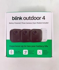 NEW Blink Outdoor 4 3-Camera Security System + Sync Module 1080p Wi-Fi Outdoor