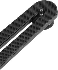 Professional 1/4″ Screw Dual Camera Flash Bracket – Max 6.6LB Load Capacity