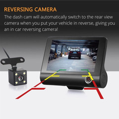 32GB HD Camara De Seguridad Dash Cam Para Auto Carro Delantero/Trasero/Interior