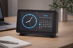 7″ Smart Desk Display | Clock – Calendar | Weather | BTC Crypto Dashboard