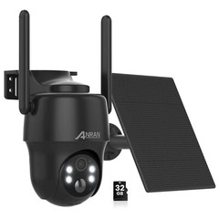 4G LTE Cellular Security Camera No WiFi Solar 2K Outdoor Night Vision & SIM Card