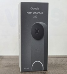 Google Nest Doorbell 3rd Gen Wired Doorbell Camera Hazel G6PPP NEW