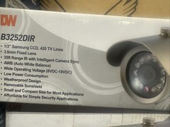 Digital Watchdog Security Camera B3252DIR Weatherproof 3.6MM Fixed Lens