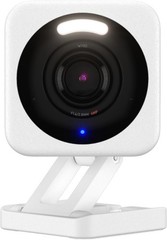 WYZE Cam v4 Wi-Fi 2.5K QHD Indoor/Outdoor Plug-In Smart Security Camera, White