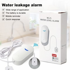 4PCS Wi-Fi Water Leak Detector Flood Alarm Sensor Leakage Level Overflow Alarm