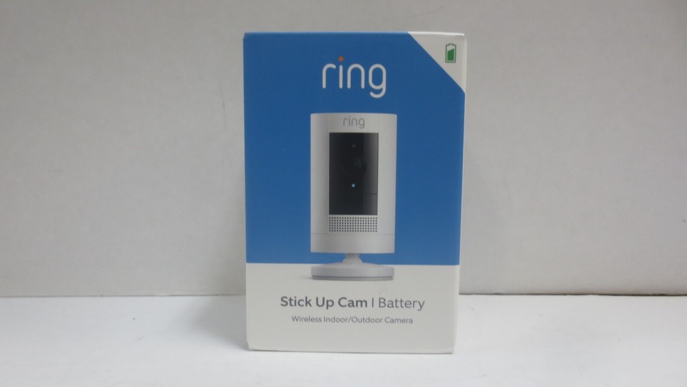 Ring Stick Up Cam Indoor/Outdoor 1080p WiFi battery Security Camera