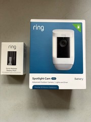 Ring Spotlight Cam Pro (Battery) Outdoor — Factory Sealed — 2 Batteries Included