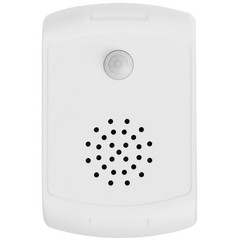 Talking Products, Voice Recordable PIR Infrared Motion Sensor Detector White