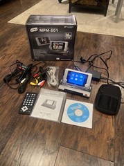 NHJ MPM-201 MPEG4 Personal Video Recorder With 3.5 Tft LCD