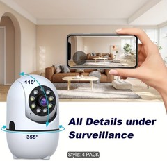 set 4 CLOUD STORAGE Wi-Fi camera Intelligent Camera High Resolution