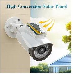 security camera-fake solar （4 packs Battery not Included）