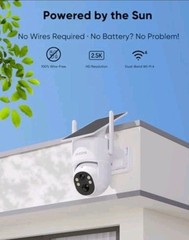 blurams 2.5K Pan/Tilt Security Cameras Wireless Outdoor, 100% Wire-Free Outdoor