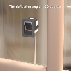 Securely Mount Wyze Cam V4/V3 with 20° Adjustable Tilt for Crystal Clear Views
