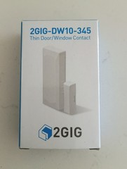 Brand New 2GIG 2GIG-DW10-345 Wireless Thin Door or Window Sensor, Battery Magnet