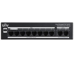 UNV 8-Port Cloud Managed PoE Switch NSW3000-8T2GT-POE-IN 120W 250m Extend NDAA