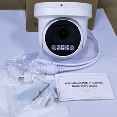 Vikylin 4K 16CH 16 POE CCTV System 8MP 5X Zoom PTZ IP Camera Full Color IR Lot