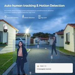 Vikylin 4K 8MP 40X 25X 18X PTZ 360° IP Camera IR POE Mic Auto Tracking CCTV NDAA