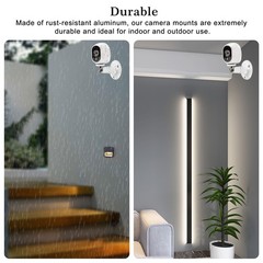 4/8 Pack Camera Wall Mount Bracket Outdoor Indoor Flexible for Arlo Pro Security
