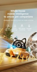 Wifi Pet Robot Camera WiFi Night Vision Motion Tracking HD Cameras for Baby/Pet