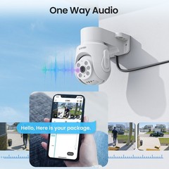 ZOSI H.265+ 8CH 3MP wireless security WiFi Outdoor camera system 1TB HDD Audio