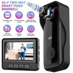 Smart Wireless Doorbell Camera Phone Door Ring Video Security Bell Intercom