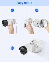 ABS Security Camera Junction Box Universal Mount Bracket for Bullet CCTV Cameras