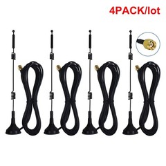 Wi-fi Booster HD Wireless Camera Antenna with Magnetic Stand Base RP-SMA Male