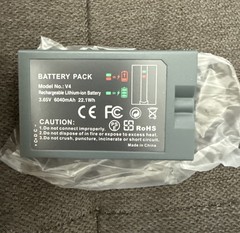 2x Genuine Battery V4 For Ring Battery Front Door And Spotlight Cam. NEW