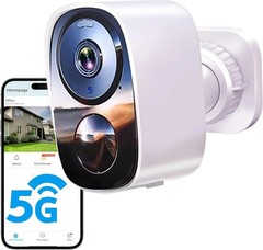 2025 Wireless 2K UHD Outdoor Security Camera with Free Cloud Storage & AI Alerts