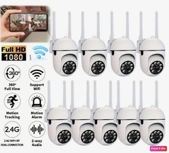 1080P Action Camera & Wireless Wi-Fi Security Cameras with Motion Detection