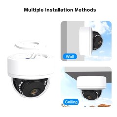 4.0 Megapixel Panorama View PoE IP Camera compatible LTS/Hikvision NVR