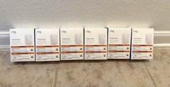 Ring – Alarm Contact Sensor (2nd Gen) (6-Pack) – White 4SD6SZ-0EN0 NEW Sealed