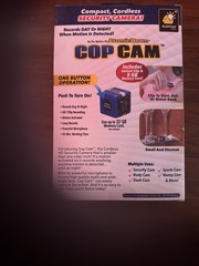 Cop Cam Compact, Cordless Security Camera Brand New Motion Activated HD 8GB Card