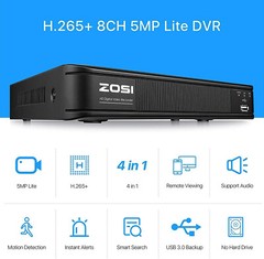 ZOSI CCTV 8CH DVR Home Security Camera System 1080p Outdoor Cameras Night Vision