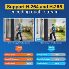 8MP POE Security IP Camera 4K Outdoor Audio CCTV for NVR HIKVISION Compatible