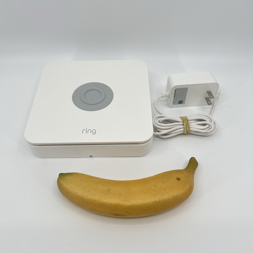 Ring Base Station US 4HB1U90EN0 Z Wave Plus With OEM Power Cable CLEAN