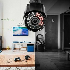 ZOSI 1080p 4in1 Wired Home CCTV Security Camera Outdoor Waterproof Night Vision