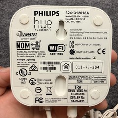 Philips Hue Bridge 3241312018A Smart Lighting Hub White Wi-Fi Ethernet 2.1
