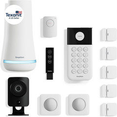 Simplisafe 12 Piece Wireless Home Security System W/Hd Camera – Optional 24/7 Pr