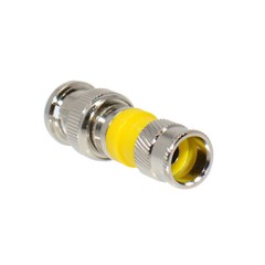 25 pack BNC Compression Connector Adapter for RG6 Coax Cable Quad Shield CCTV