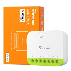 2 Pack SONOFF Dual-Load Zigbee Smart Switch Extreme Module Intelligent Control