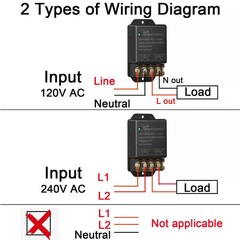 30A Hight Power WiFi Wireless Smart Switch, DIY Module for Home